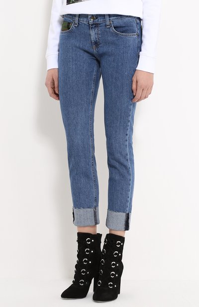 Укороченные джинсы-скинни с отворотами RAG AND BONE, арт. W1590K510KIL, фото 3