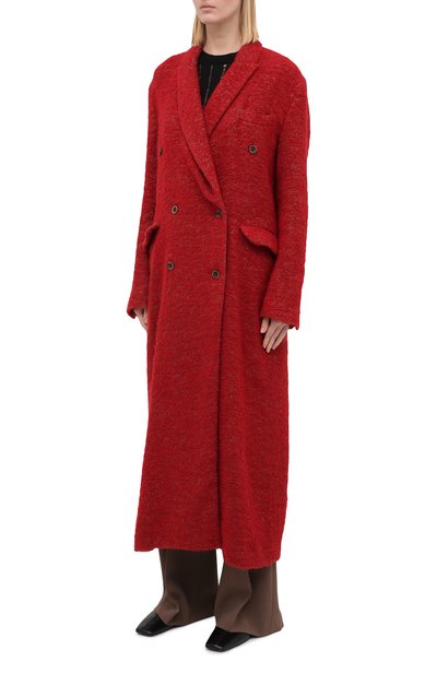 Пальто из хлопка и льна UMA WANG, арт. A0 M UP8011, фото 4