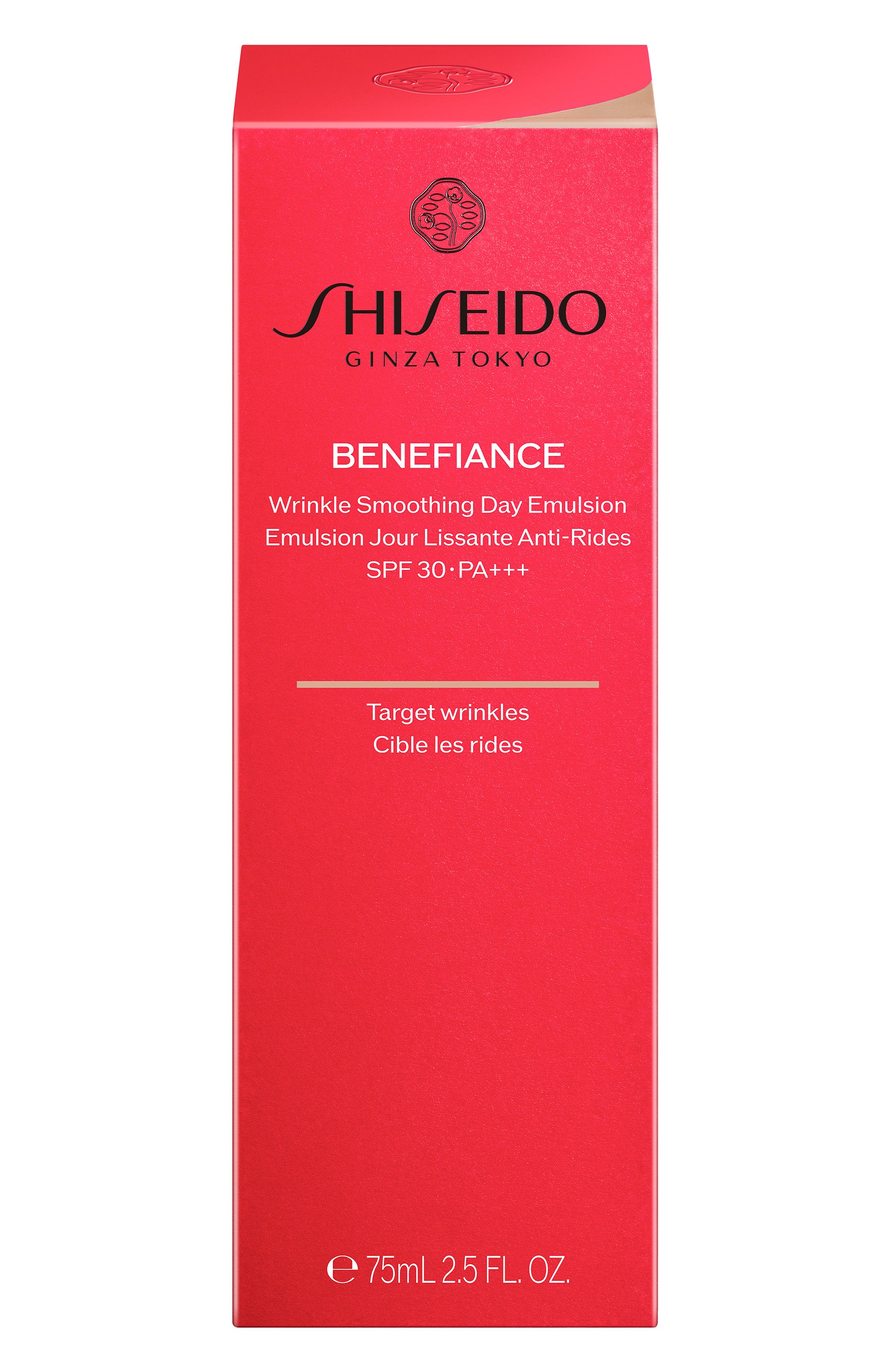 Разглаживающая морщины дневная эмульсия spf 30 benefiance (75ml) SHISEIDO, арт. 22754SH, фото 4