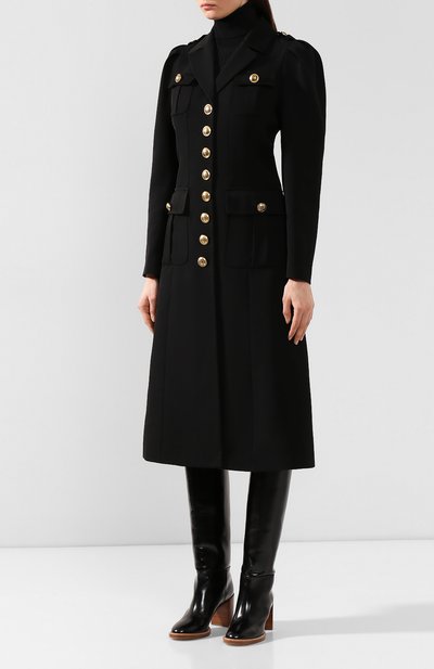 Шерстяное пальто MICHAEL KORS COLLECTION, арт. 501AKN015A, фото 3