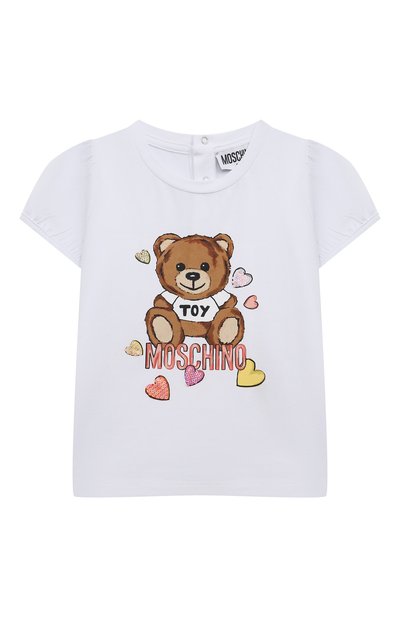 Хлопковая футболка MOSCHINO, арт. MDM03F/LBA10, фото 1