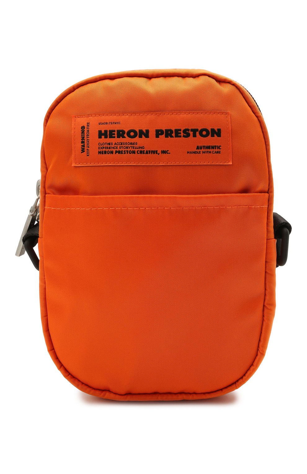 Текстильная сумка HERON PRESTON оранжевого цвета по цене 32950 руб., арт. HMNQ001S21FAB0012200, фото 1 Текстильная сумка HERON PRESTON, арт. HMNQ001S21FAB0012200, фото 1