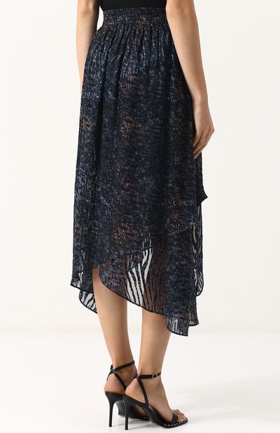 Юбка асимметричного кроя из смеси вискозы и шелка IRO, арт. 18SWP31EL00K, фото 4