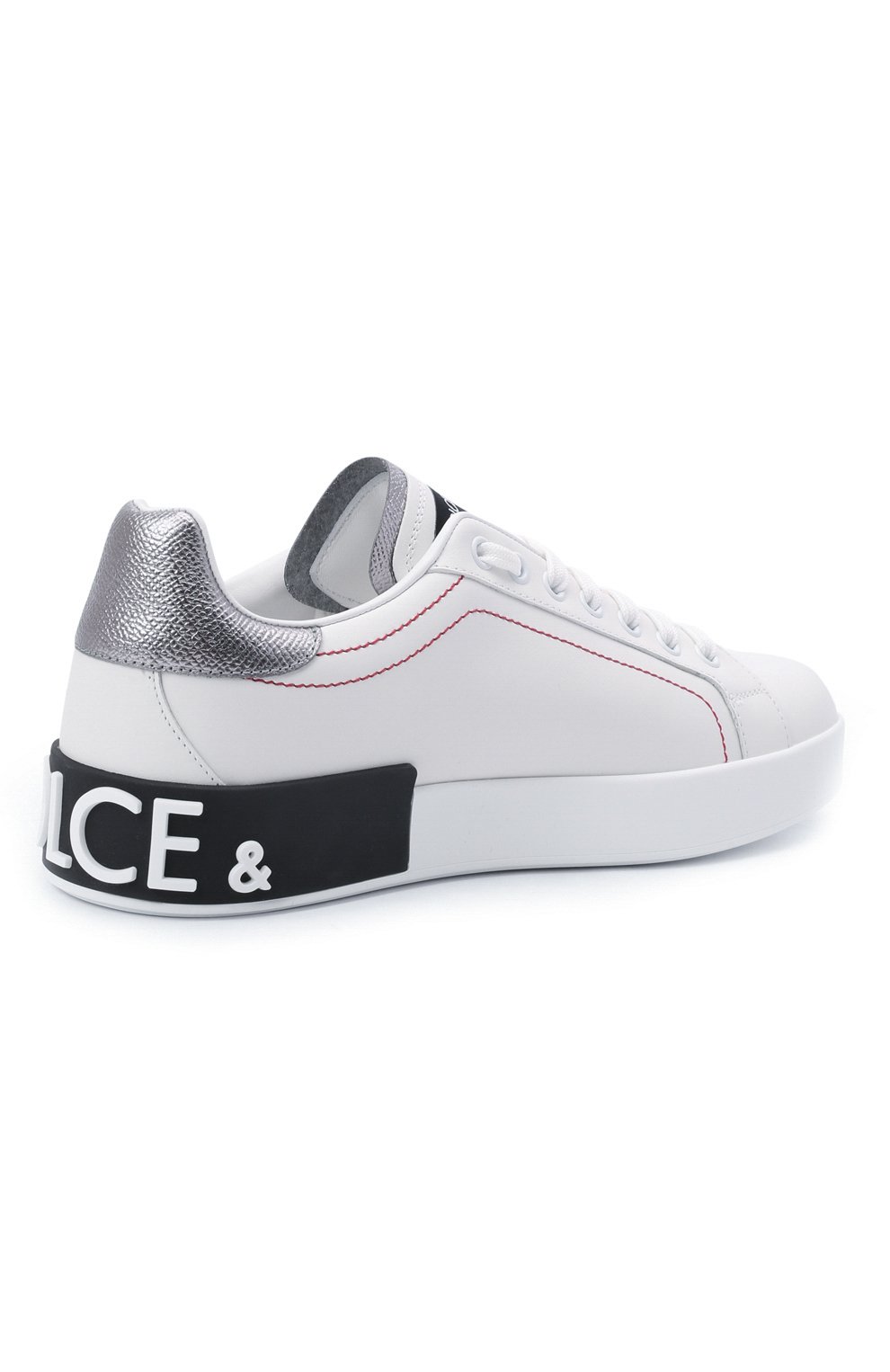 Кожаные кеды portofino DOLCE & GABBANA, арт. CK1587/AH527, фото 5