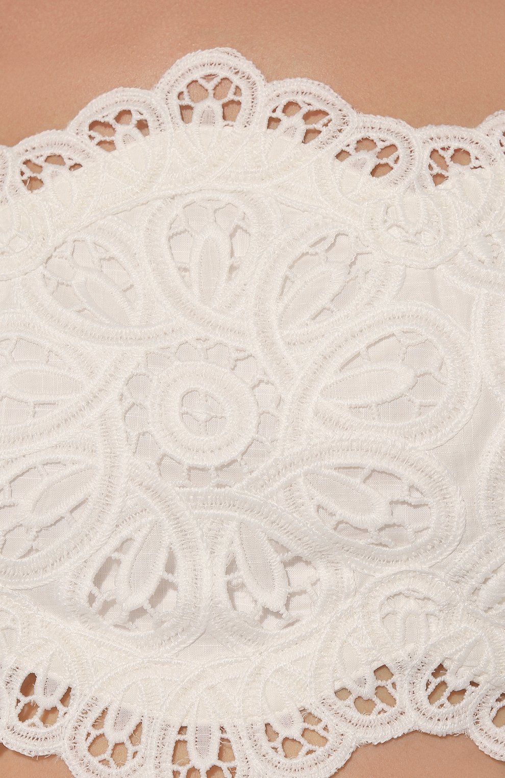 Хлопковый топ ZIMMERMANN, арт. 1442TSS242, фото 5