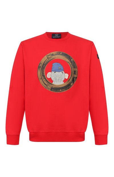 Хлопковый свитшот PAUL&SHARK, арт. P20P1920, фото 1