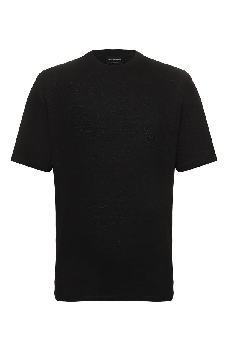 Льняная футболка GIORGIO ARMANI, арт. GM001099/TE13875, фото 1
