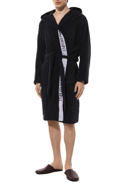 Хлопковый халат EMPORIO ARMANI, арт. 112057/CS591, фото 2