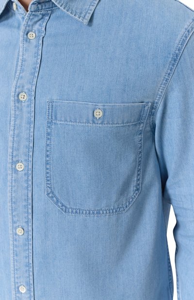 Джинсовая рубашка 12 STOREEZ, арт. 129893, фото 5