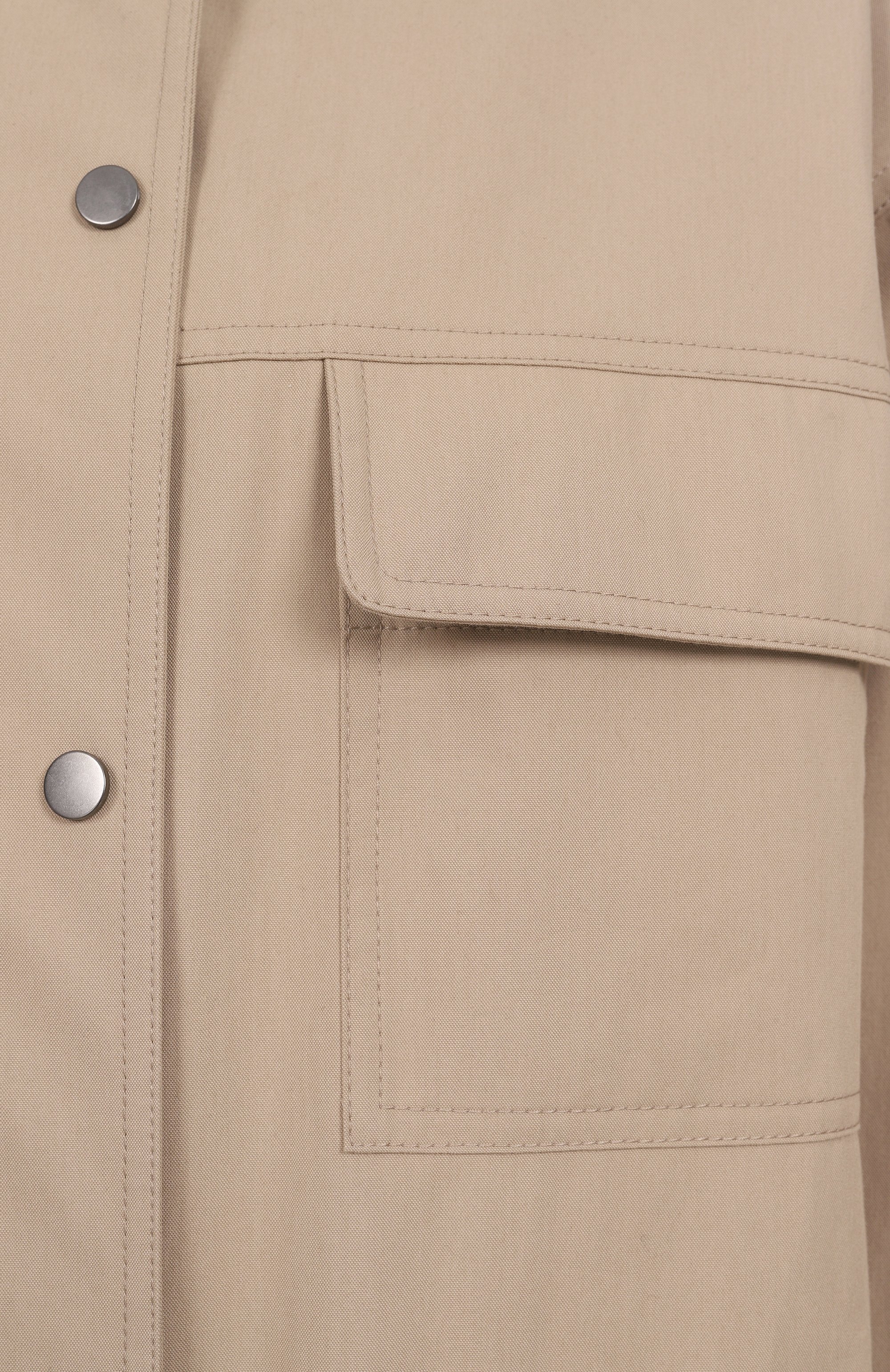 Хлопковый плащ BRUNELLO CUCINELLI, арт. MM5399821, фото 6