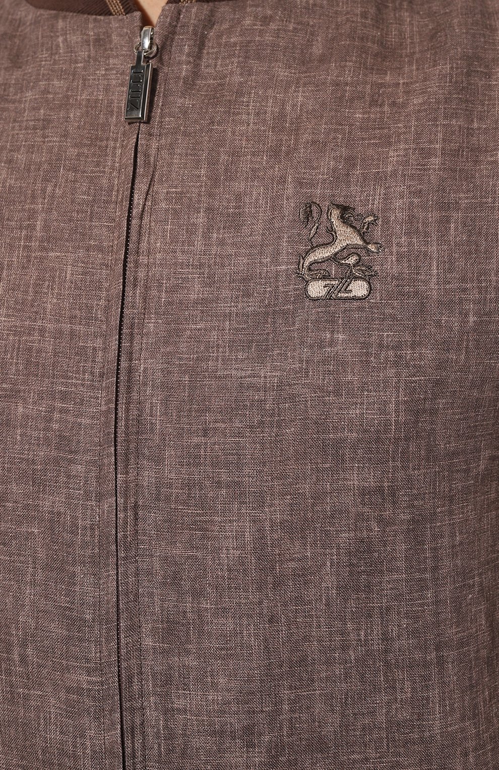 Льняной бомбер ZILLI, арт. MF0-84060-G13711/0001, фото 5