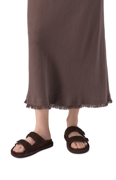 Зам�шевые шлепанцы MATTIA CAPEZZANI, арт. W456/CR0STA, фото 3