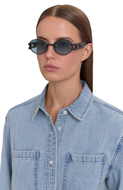 Солнцезащитные очки 9FIVE, арт. ST JAMES-MATTE BLACK / TEAL GRADIENT, фото 3