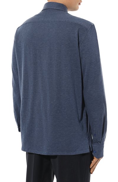 Рубашка из хлопка и кашемира STEFANO RICCI, арт. CJ007115/TE2603, фото 4