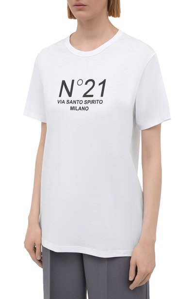 Хлопковая футболка N21, арт. 21E N2M0/F051/6314, фото 3