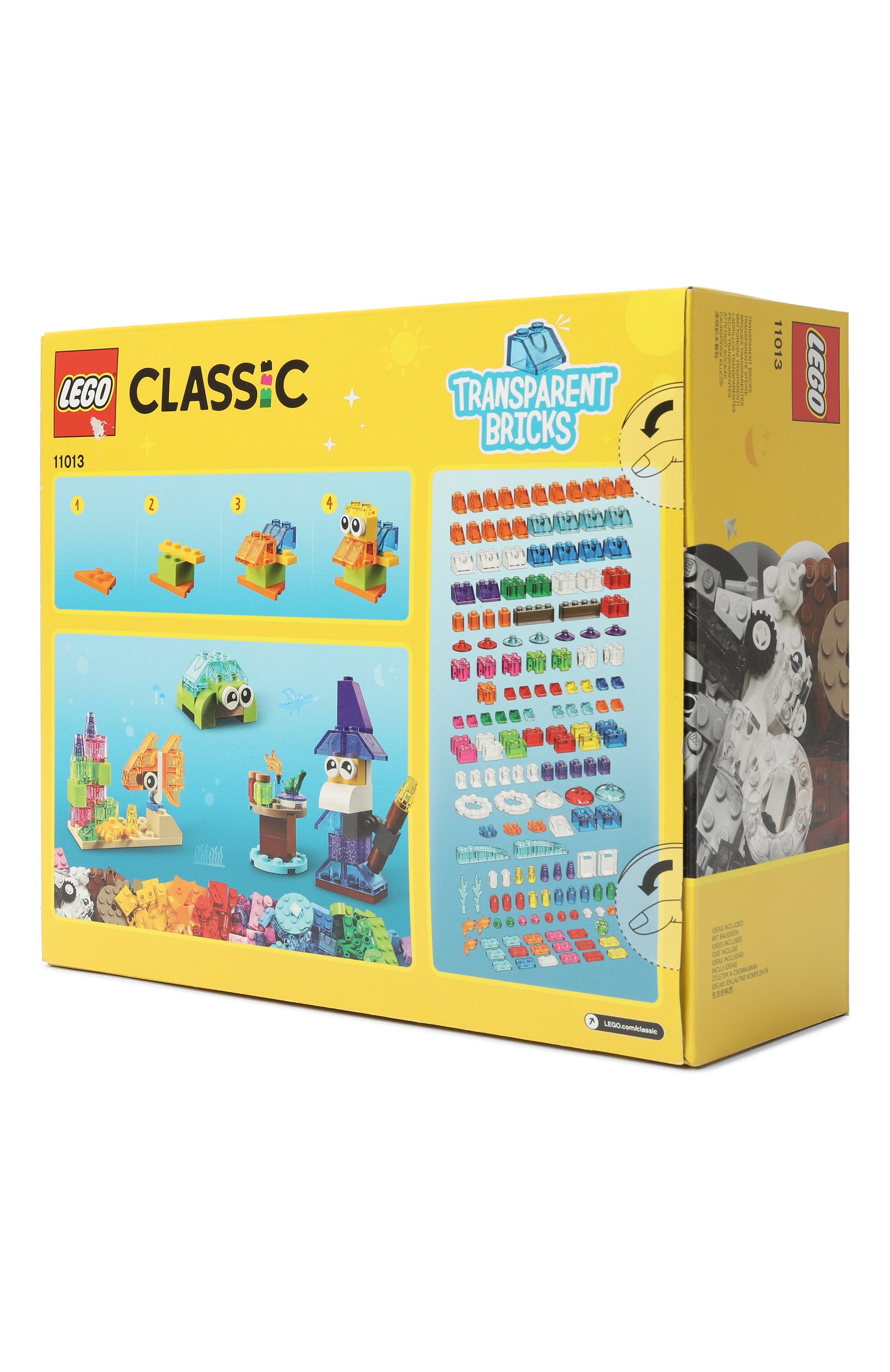 Игрушка конструктор creative transparent bricks LEGO, арт. 11013, фото 2
