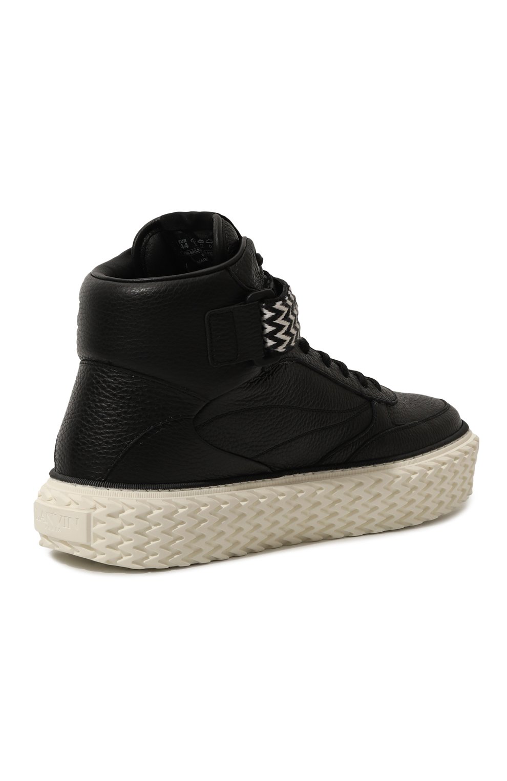 Кожаные кеды curbies 2 LANVIN, арт. FM-SKLK04-ADRI-P23, фото 5