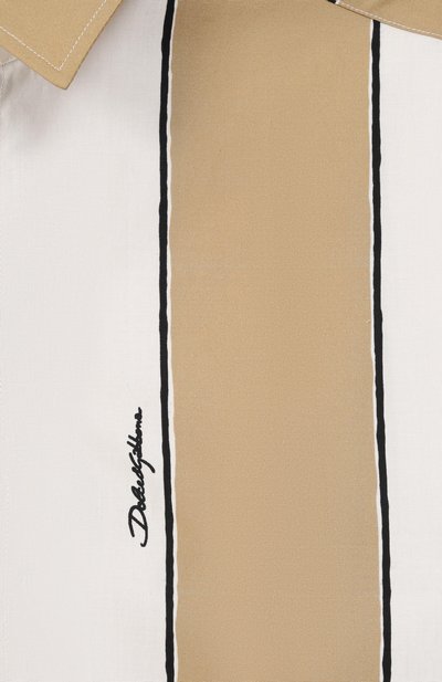 Хлопковая рубашка DOLCE & GABBANA, арт. L44S72/HS5UH, фото 3