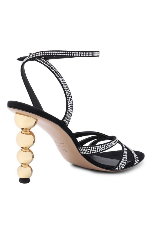 Кожаные босоножки Karina 95 Ferragamo 01K845/787 Чёрный  01K845/787 Фото 5