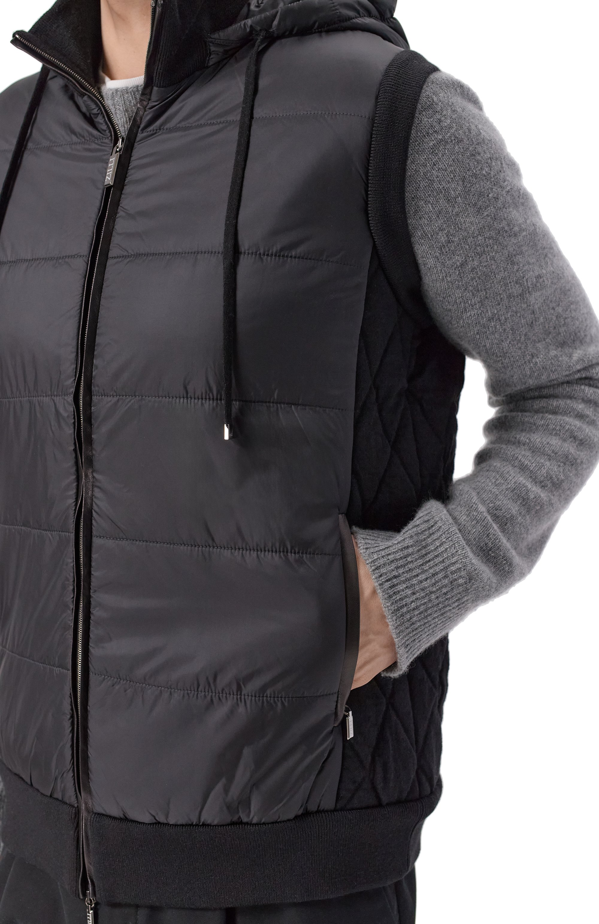 Жилет из шерсти и шелка ZILLI, арт. KHG001M0295VQUI00, фото 5