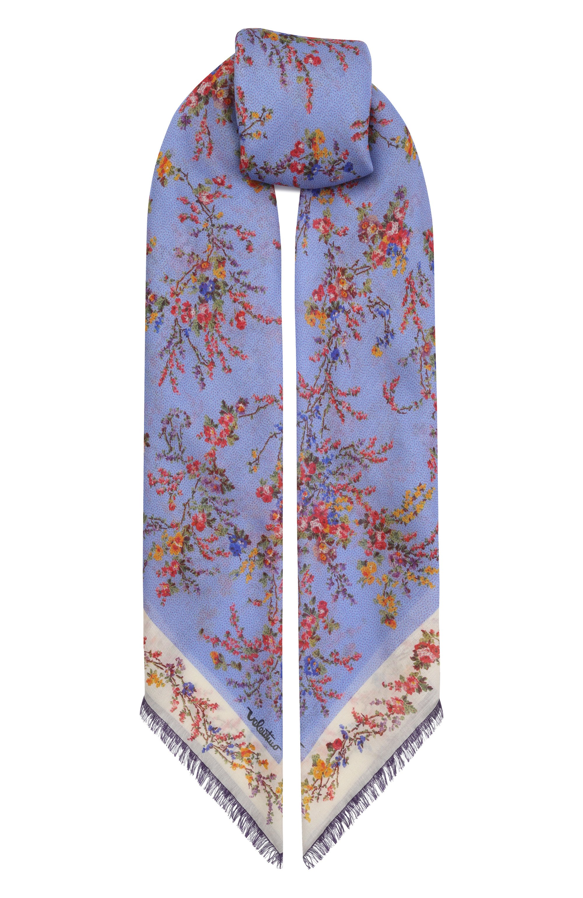 Шаль из кашемира и шелка VALENTINO, арт. 8W0EB104/NQZ, фото 1
