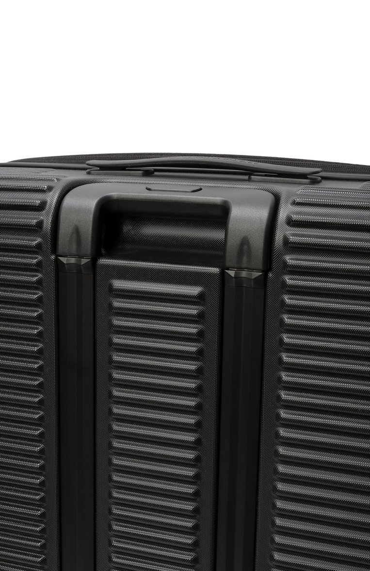 Женский чемодан tank case large MANDARINA DUCK черного цвета, арт. FSV24-651 | Фото 2 (Материал: Пластик; Размер: large; Автоматизация состава: Проставлено; Автоматизация ТО: Проставлено)