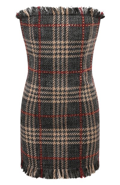 Женское твидовое платье GIUSEPPE DI MORABITO, арт. 03FWDR429RC 03362