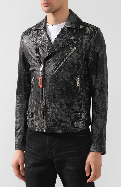 Кожаная косуха DIESEL, арт. 00SNTK/0EAUS, фото 3