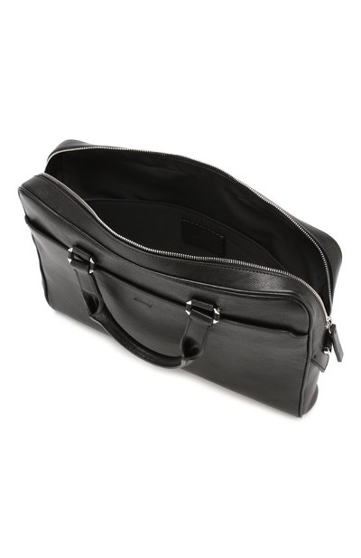 Кожаная сумка для ноутбука BRIONI черного цвета по цене 278000 руб., арт. 0ITX0L/07733, фото 4 Кожаная сумка для ноутбука BRIONI, арт. 0ITX0L/07733, фото 4