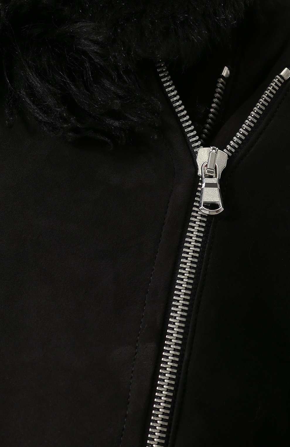 Укороченная дубленка с косой молнией FORTE DEI MARMI COUTURE, арт. FC FW18 142, фото 5