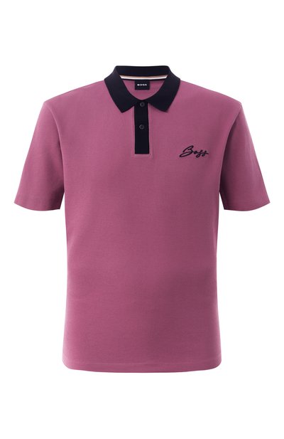 Мужское хлопковое поло BOSS, арт. 50531402