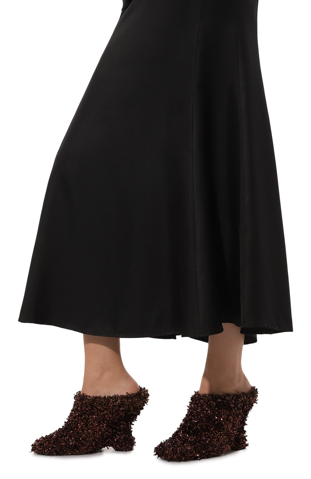 Текстильные мюли DRIES VAN NOTEN, арт. WS242-1423/999, фото 3