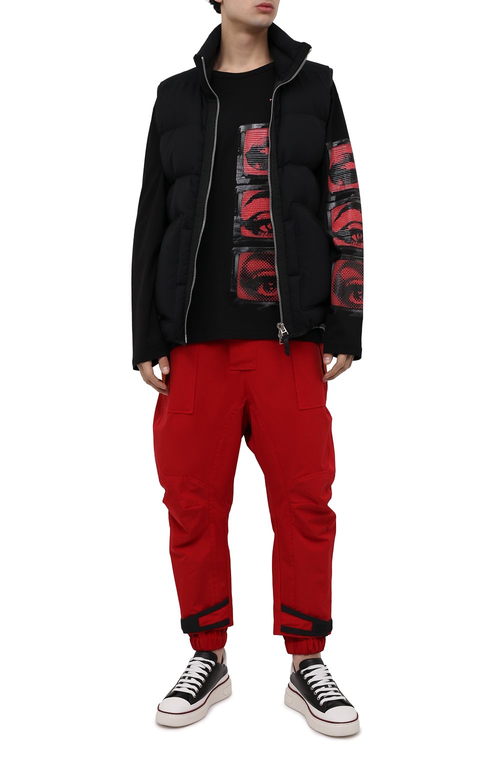 Хлопковый лонгслив DOLCE & GABBANA, арт. G8NV8T/FU7EQ, фото 2