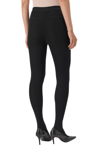 Легинсы из шерсти и шелка JACOB LEE черного цвета по цене 89950 руб., арт. WCL2072AW25B, фото 4 Легинсы из шерсти и шелка JACOB LEE, арт. WCL2072AW25B, фото 4