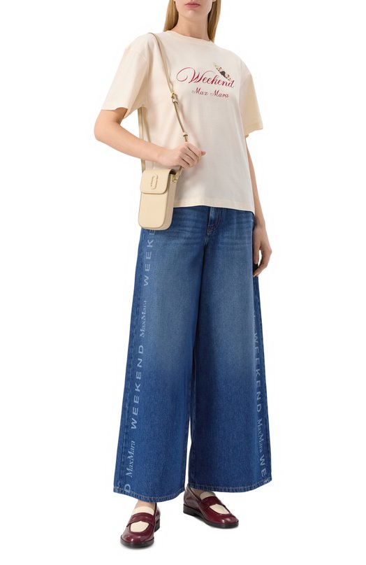 Джинсы Weekend Max Mara LIS0TTE Синий  LIS0TTE Фото 2