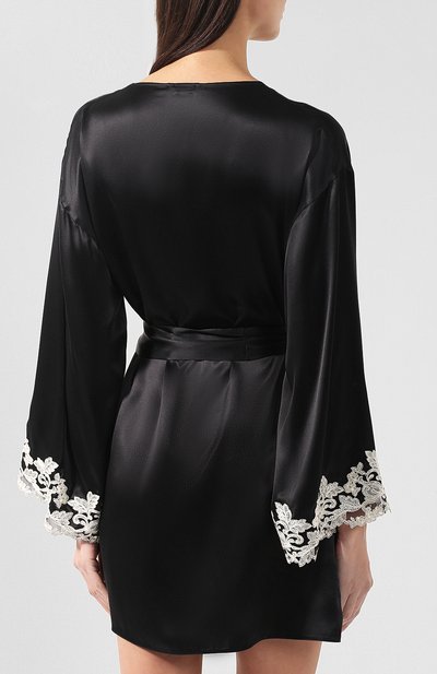 Шелковый халат LA PERLA, арт. 0019230, фото 4