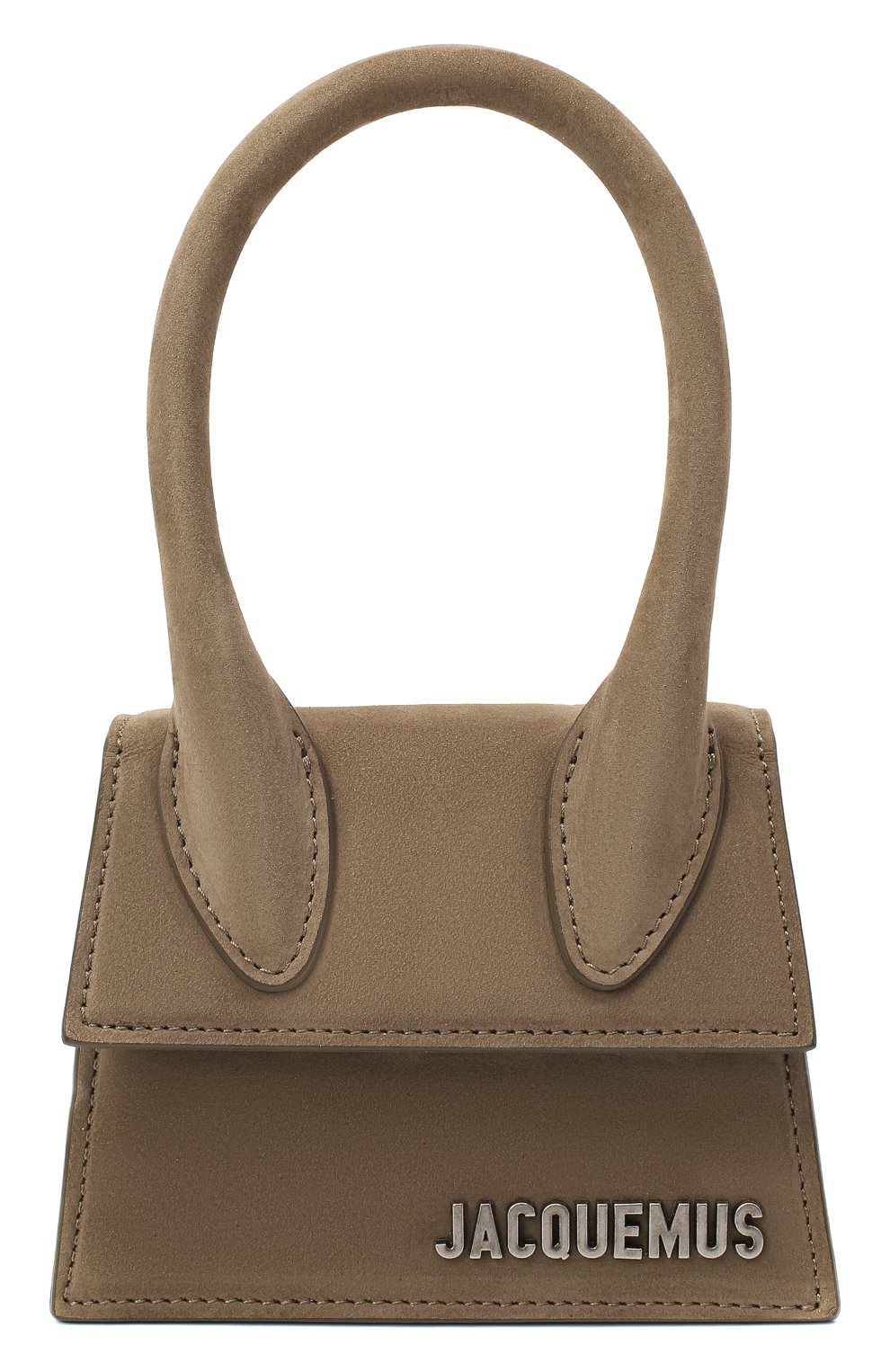 Кожаная сумка le chiquito homme JACQUEMUS хаки цвета по цене 65050 руб., арт. 206BA02/306570, фото 1 Кожаная сумка le chiquito homme JACQUEMUS, арт. 206BA02/306570, фото 1