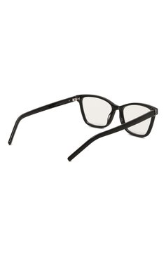 Женские оправа SAINT LAURENT черного цвета, арт. SL M128 005 | Фото 4 (Нос: Не проставлено; Региональные ограничения белый список (Axapta Mercury): Не проставлено; Тип очков: Оправа; Материал: Пластик; Очки форма: Квадратные; Оптика Гендер: оптика-женское)