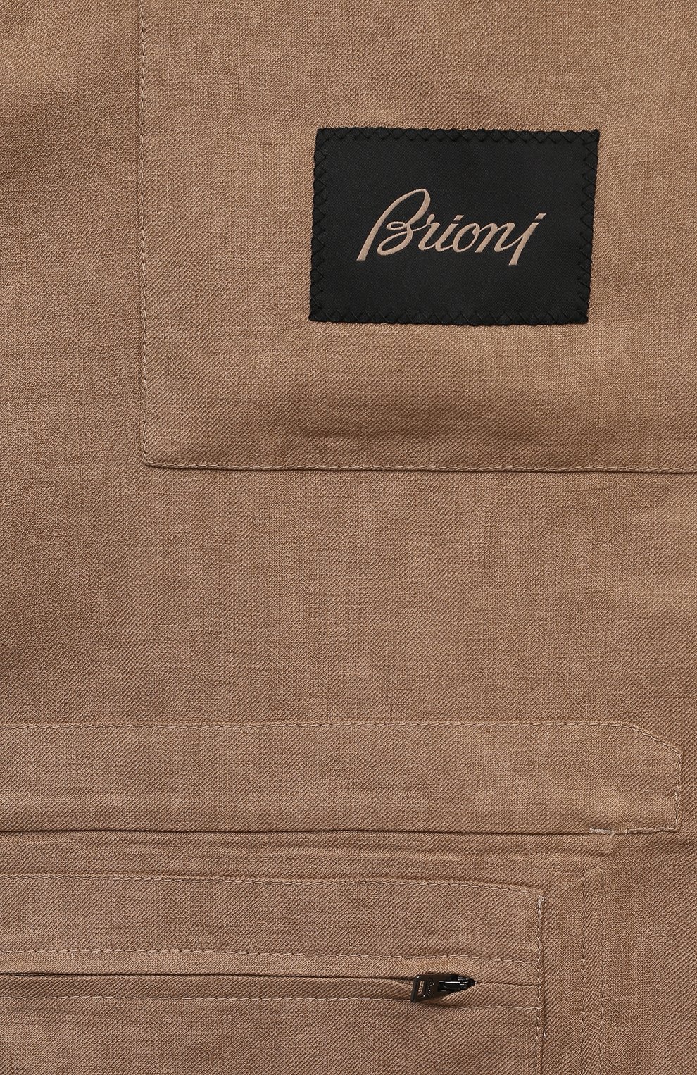 Куртка изо льна и шерсти BRIONI бежевого цвета по цене 423000 руб., арт. SGPQ0LPB106, фото 6 Куртка изо льна и шерсти BRIONI, арт. SGPQ0LPB106, фото 6