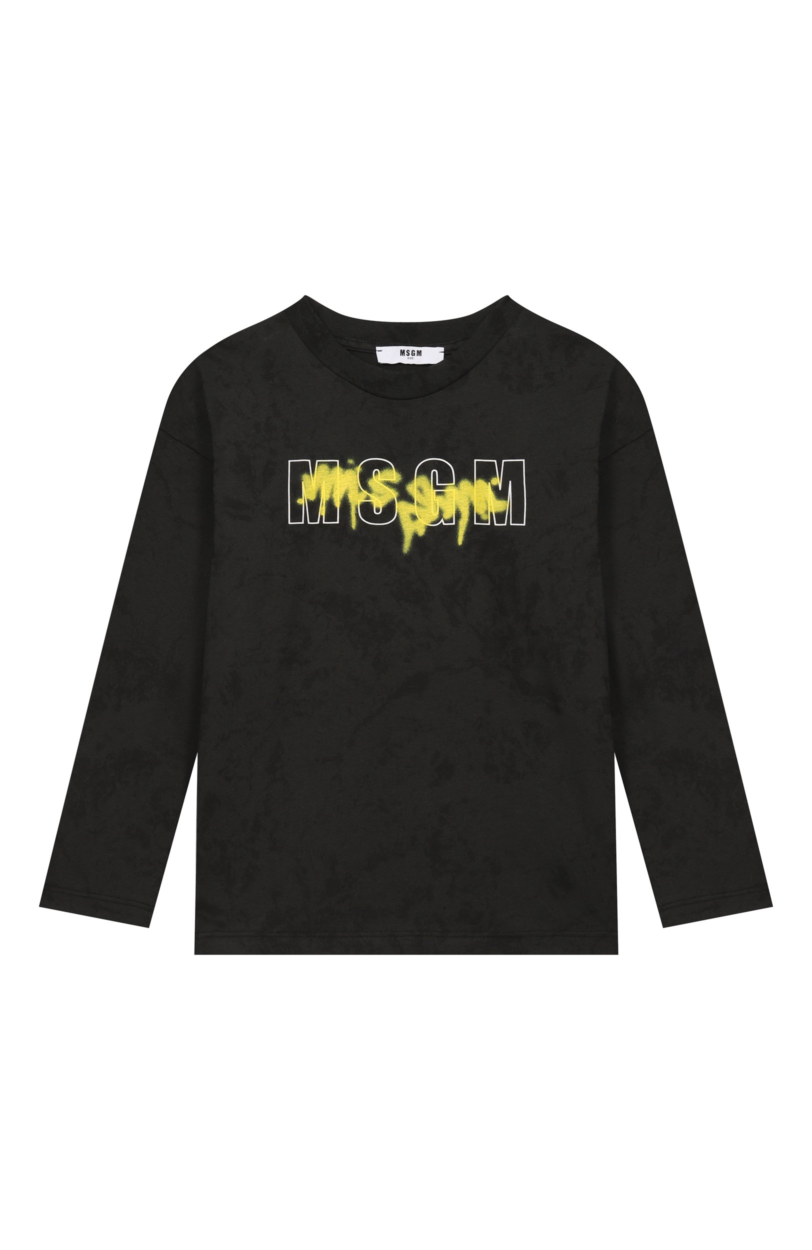 Хлопковый лонгслив MSGM KIDS, арт. F6MSJBTH243, фото 1