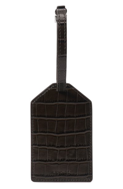 Кожаная бирка 12 STOREEZ коричневого цвета по цене 7800 руб., арт. 139554, фото 3 Кожаная бирка 12 STOREEZ, арт. 139554, фото 3