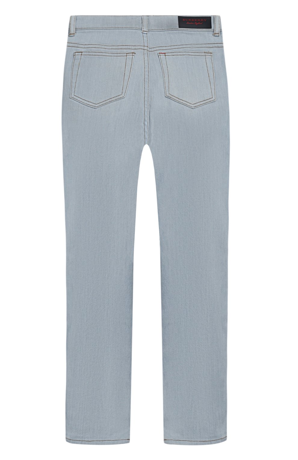 Джинсы прямого кроя BURBERRY, арт. 4063485, фото 2