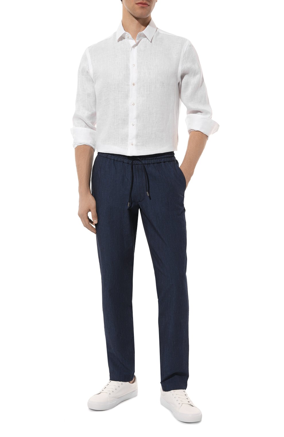 Льняная рубашка GIORGIO ARMANI, арт. 8WGCCZ98/TZC62, фото 2