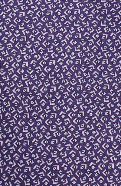 Шелковый галстук с узором LANVIN, арт. 2309/TIE, фото 3