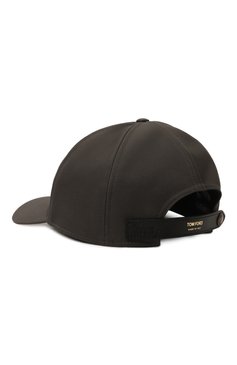 Мужская хлопковая бейсболка TOM FORD серого цв�ета, арт. MH003/TCN036G | Фото 3 (Материал: Хлопок, Текстиль; Нос: Не проставлено)