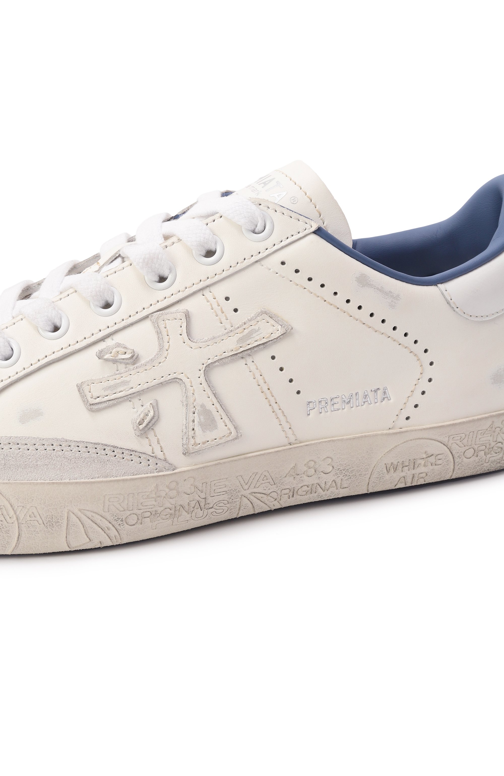 Кожаные кеды steven PREMIATA, арт. STEVEND/VAR 6652, фото 7