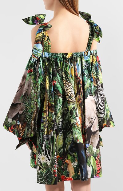 Хлопковое платье DOLCE & GABBANA, арт. F6I3MT/GDU55, фото 4