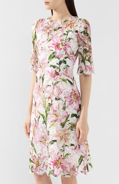 Кружевное платье DOLCE & GABBANA, арт. F6F2FZ/HSM08, фото 3