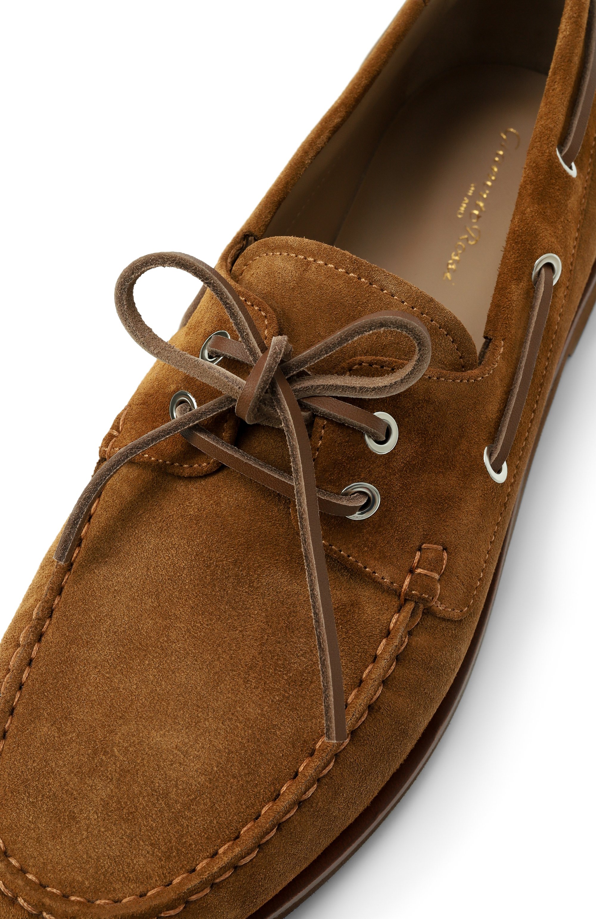 Замшевые топсайдеры vandé GIANVITO ROSSI, арт. U25391.51G0M.S6CTECU, фото 7