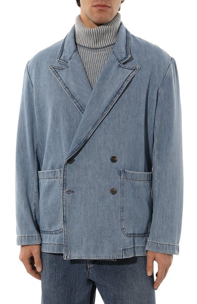 Джинсовый пиджак DRIES VAN NOTEN, арт. 242-020715-9378, фото 4